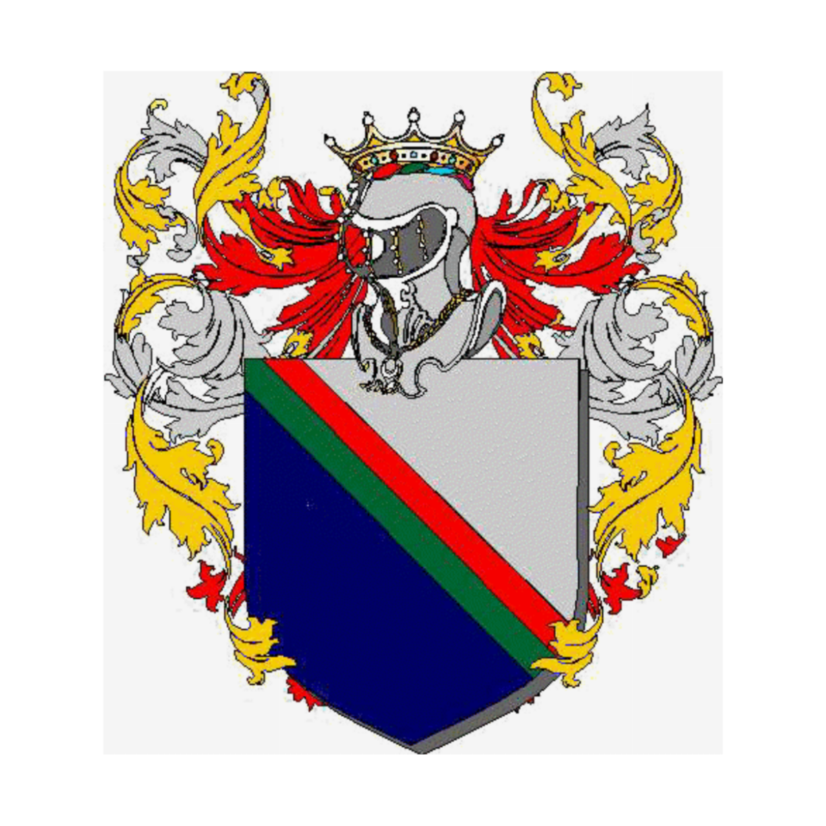 Coat of arms of family Lucchiaro