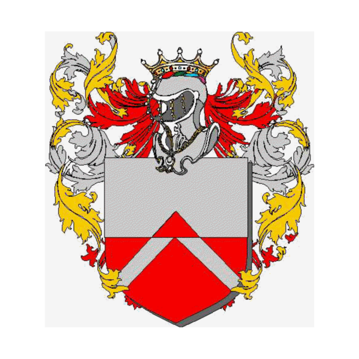Coat of arms of family Caravellini