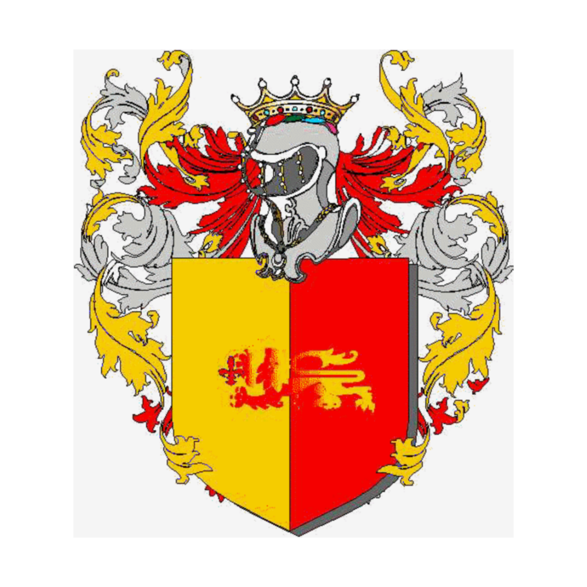 Coat of arms of family Ponteri