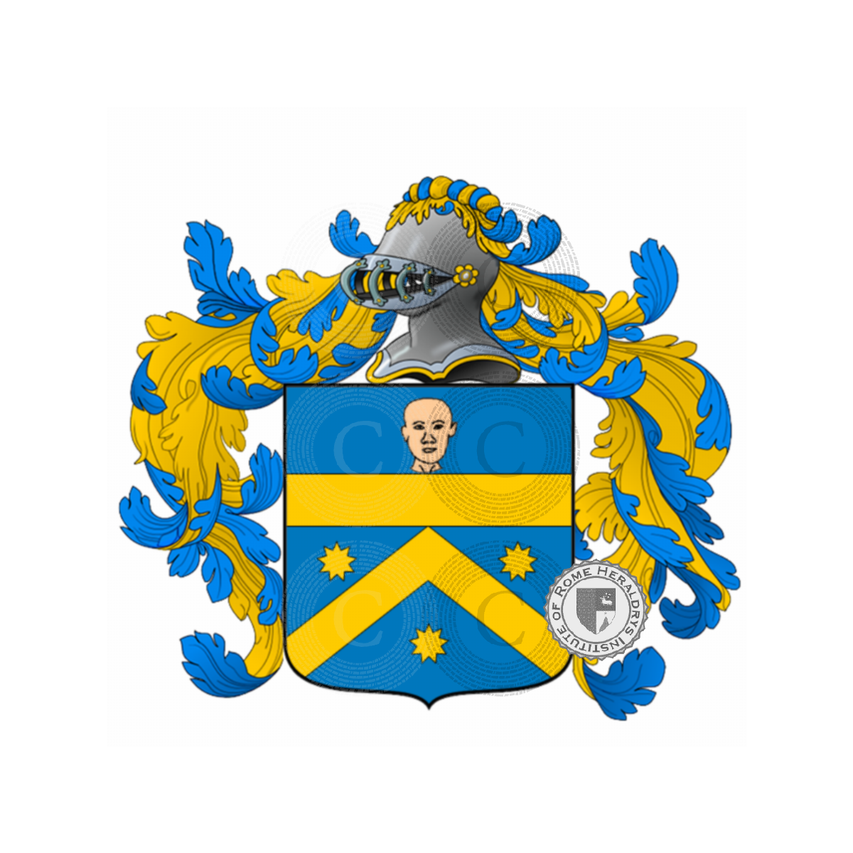 Coat of arms of family Carusi