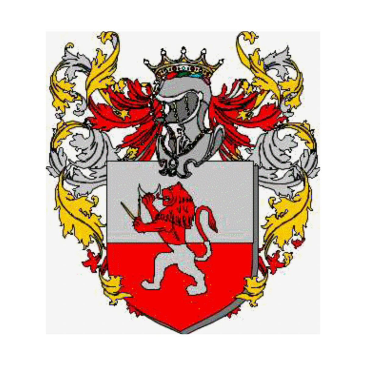 Coat of arms of family Carusoni