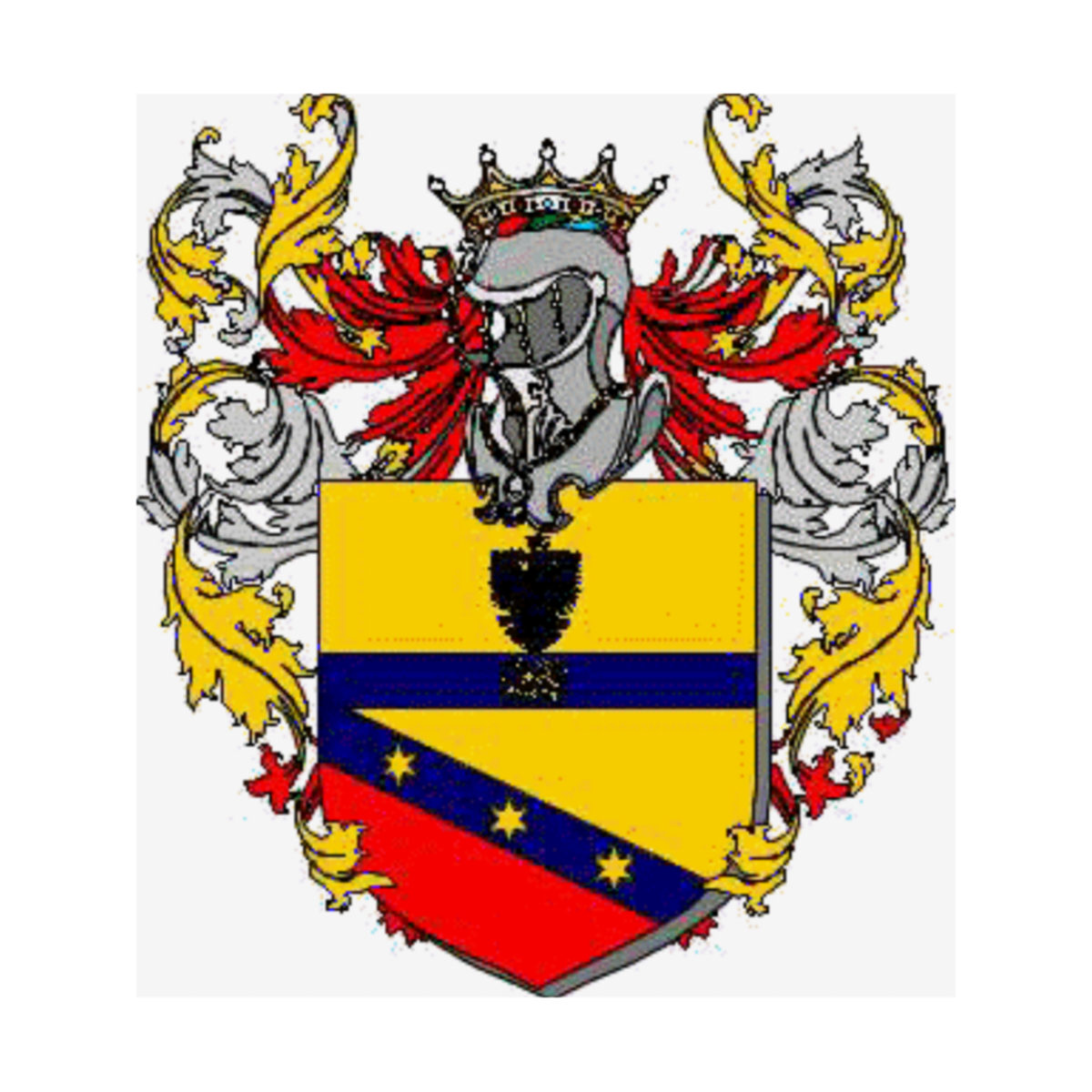 Coat of arms of family Carrettu