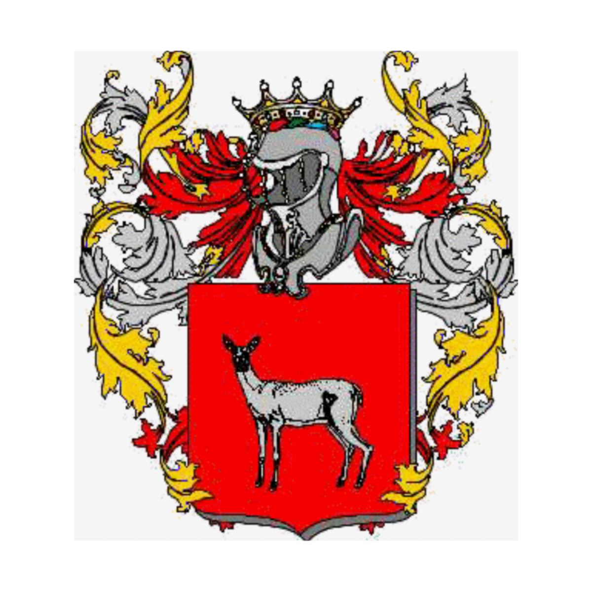 Coat of arms of family Cattafio