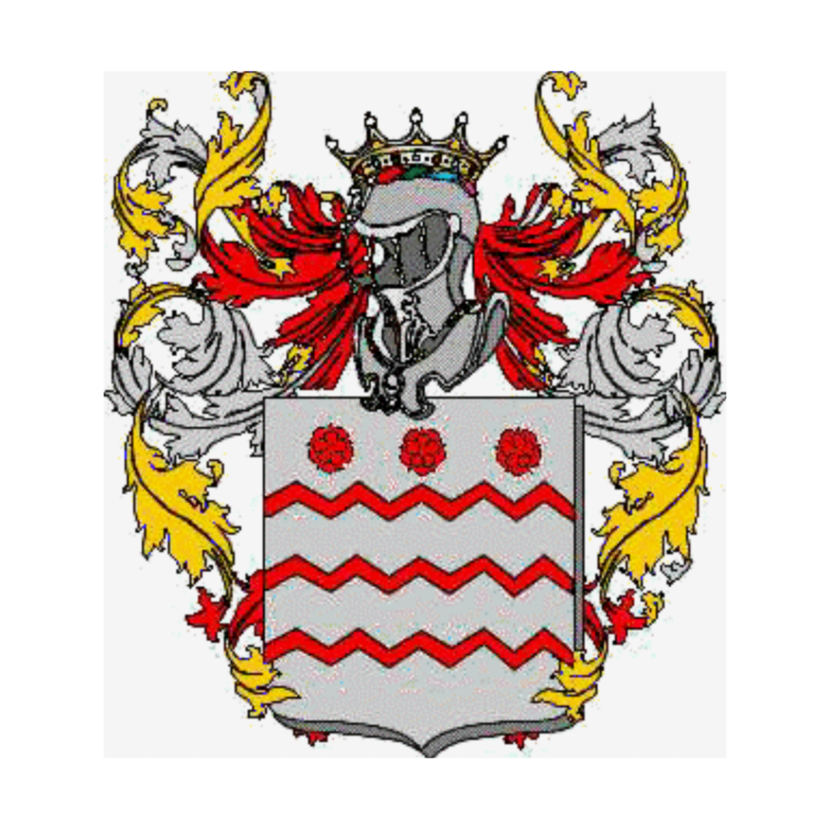 Coat of arms of family Jacovaccio