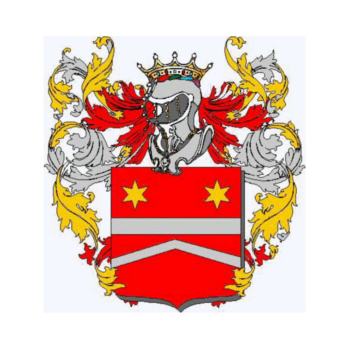 Coat of arms of family Ugazzi
