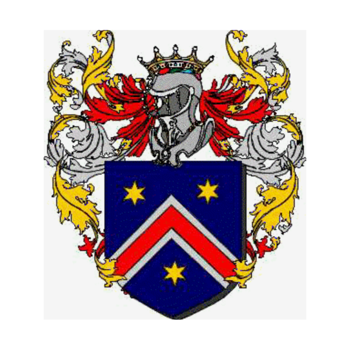 Coat of arms of family Nervetti