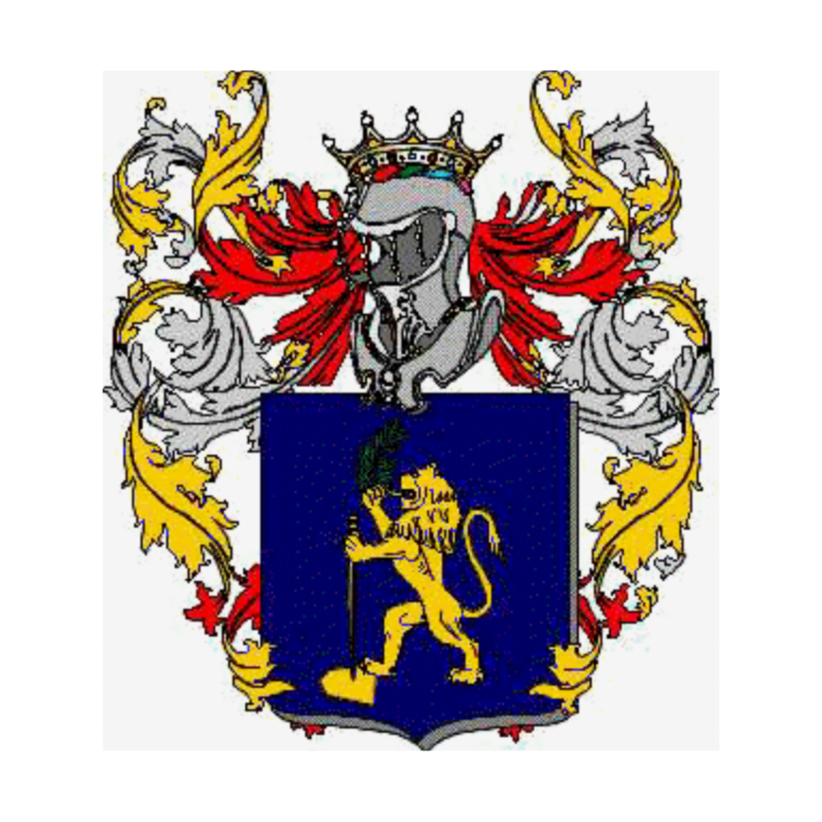 Coat of arms of family Chiarand