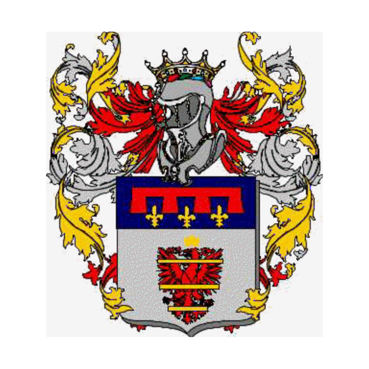 Coat of arms of family Malmignati Perolari