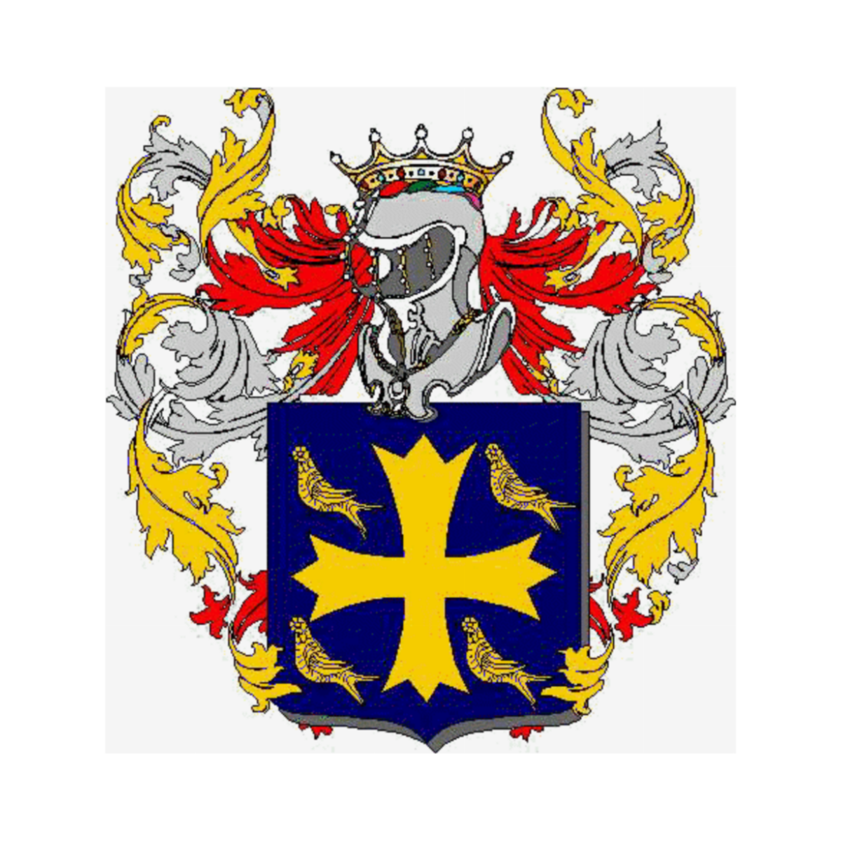 Coat of arms of family Colombina