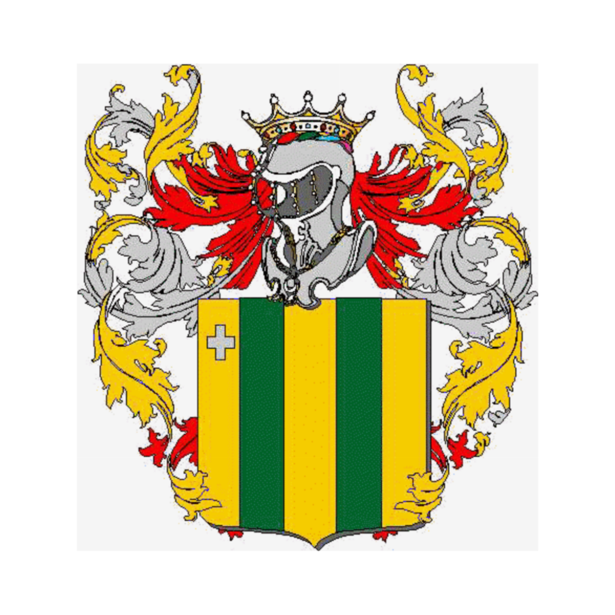 Coat of arms of family Cornachini
