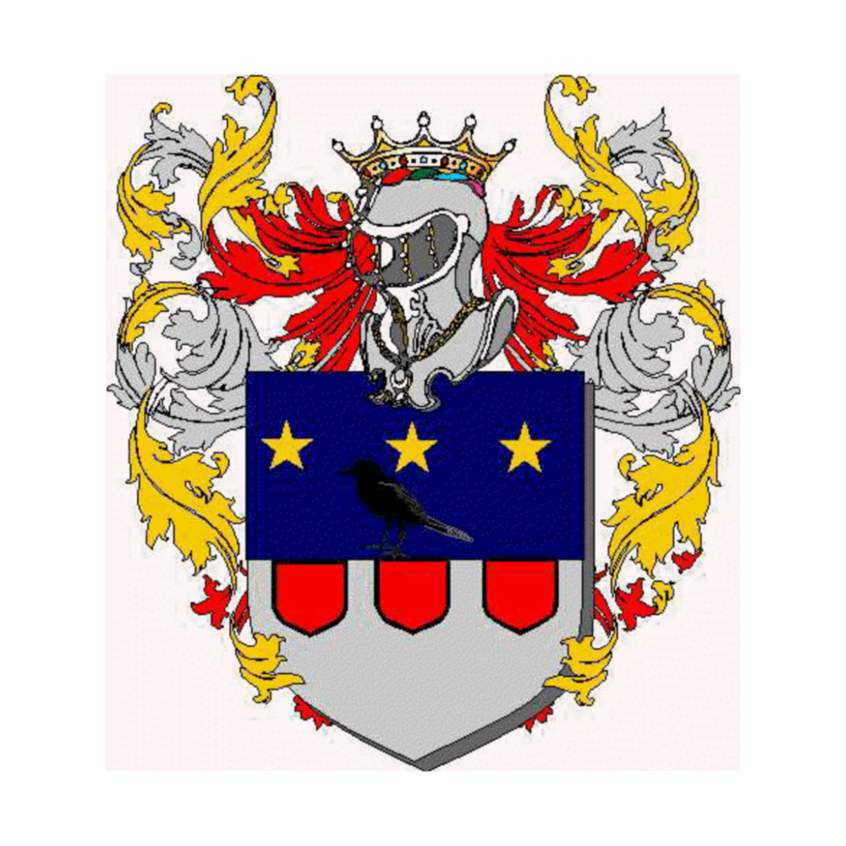 Wappen der Familie Cornacchio