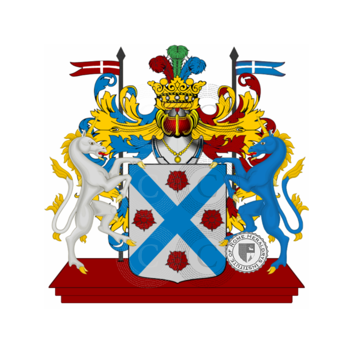 Coat of arms of family Zagagnoli