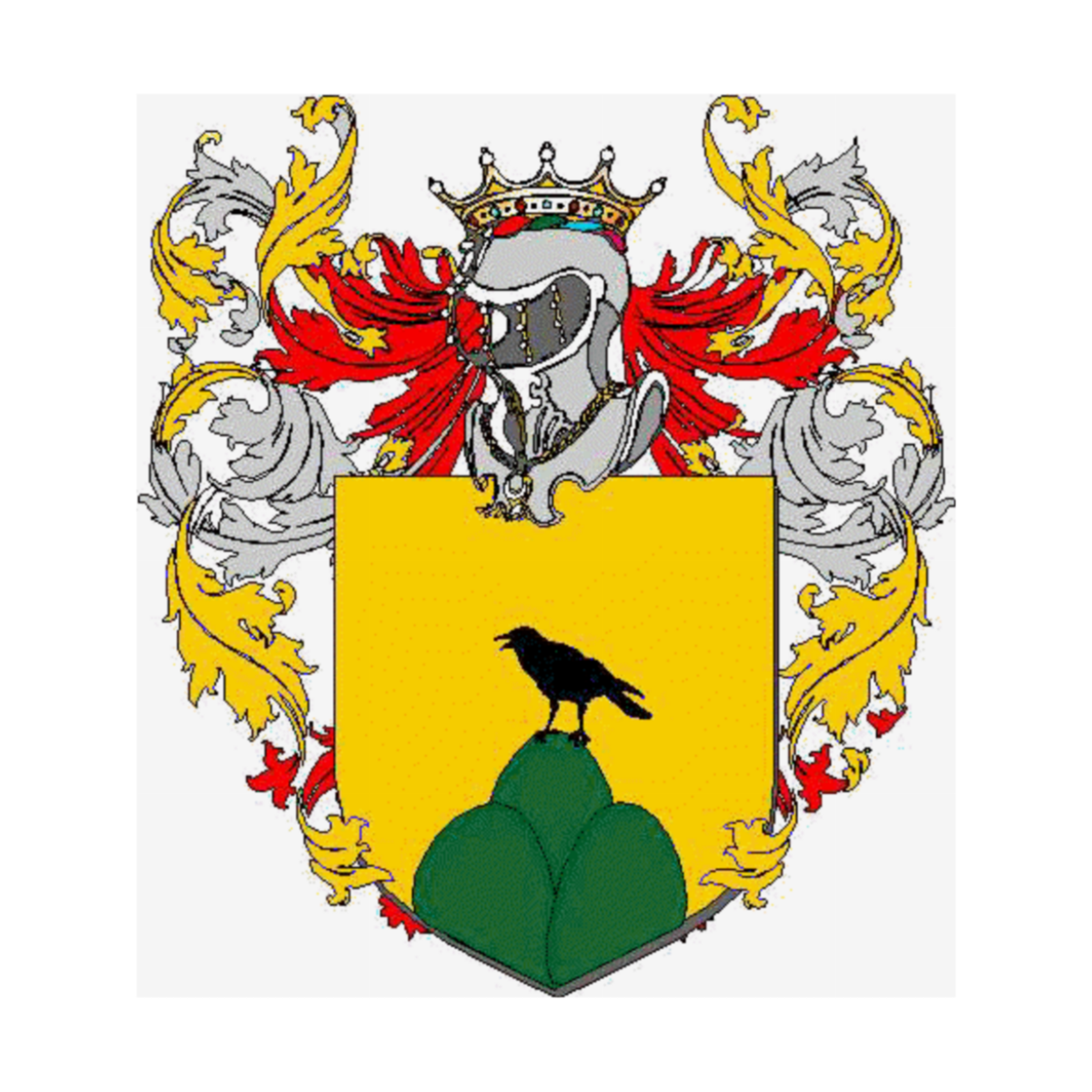 Coat of arms of family Corviseri