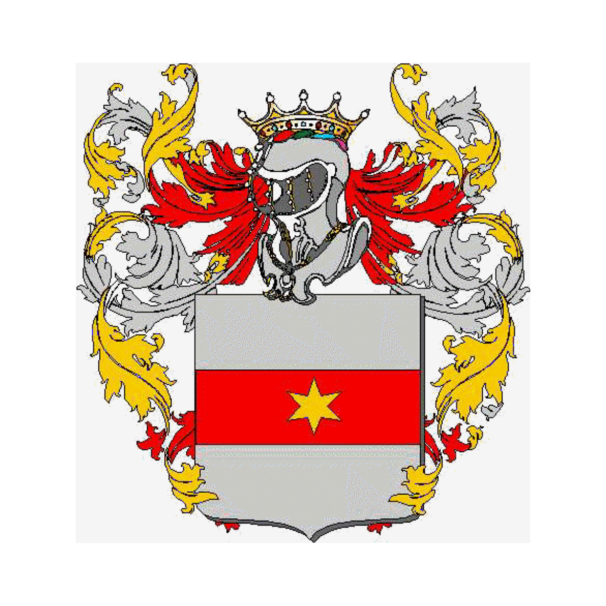Coat of arms of family Corvisieri