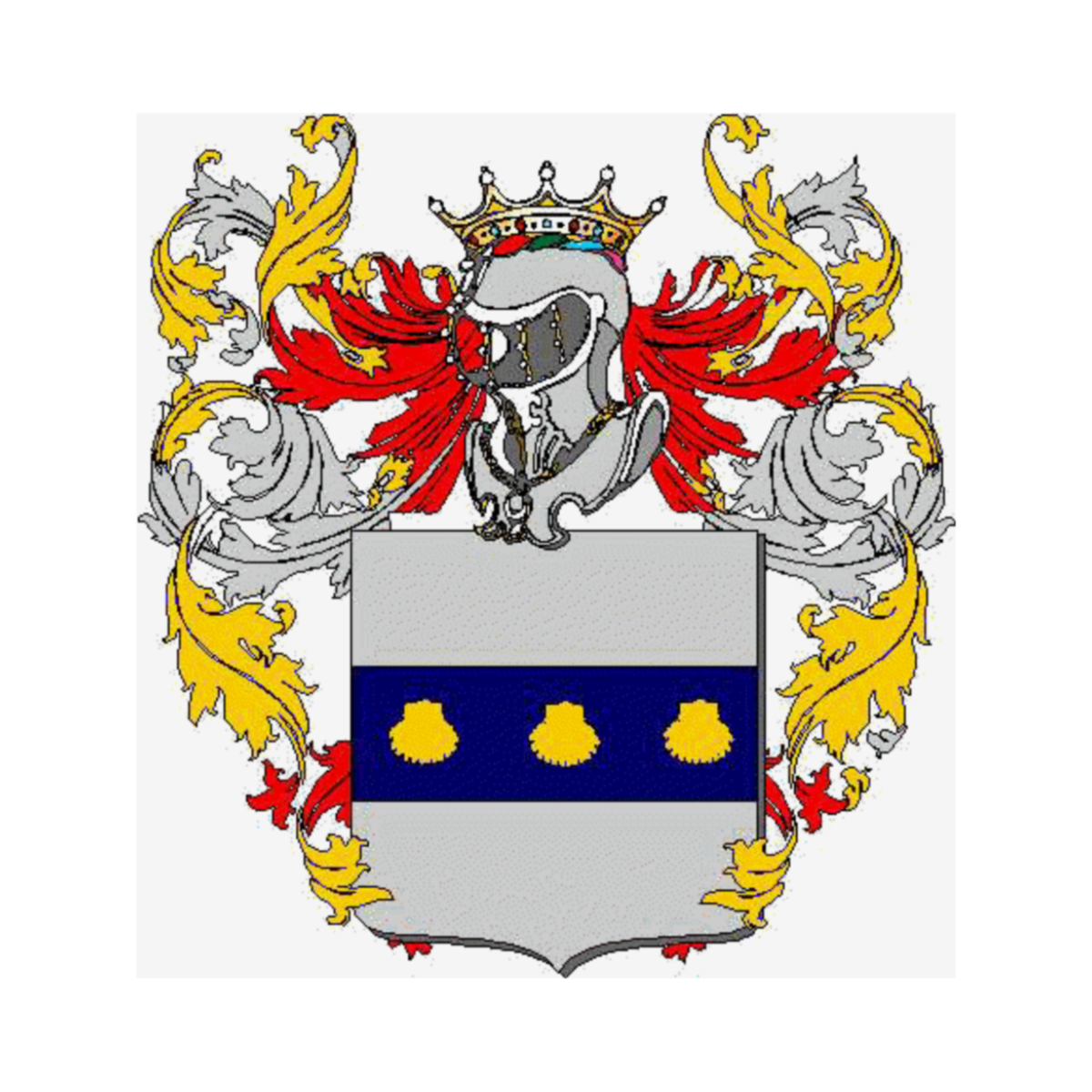 Wappen der Familie Sguarzoni