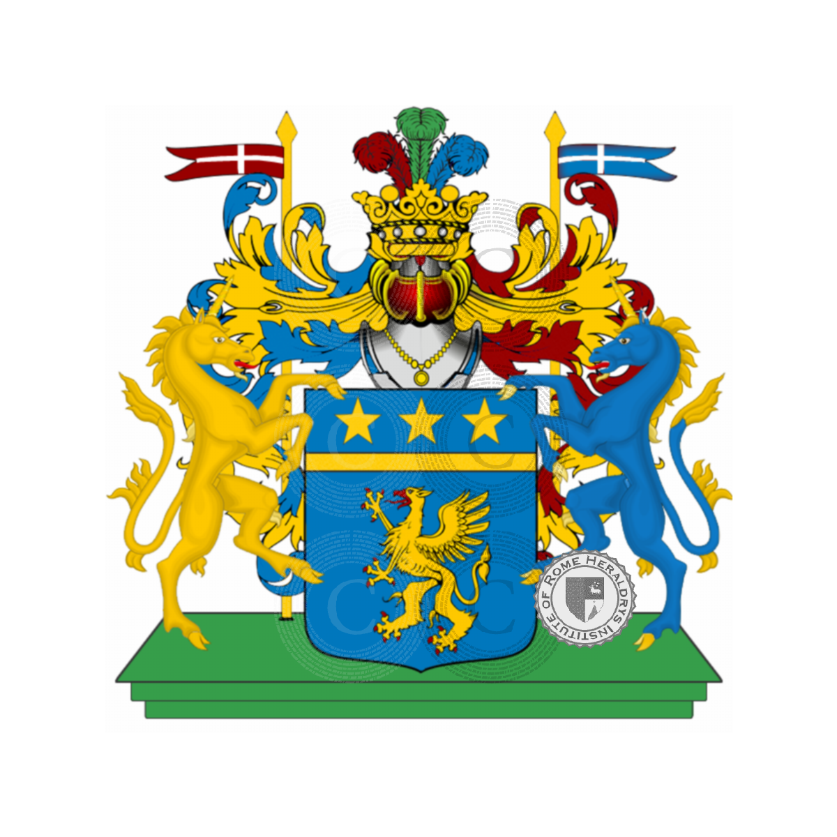 Coat of arms of family Rono