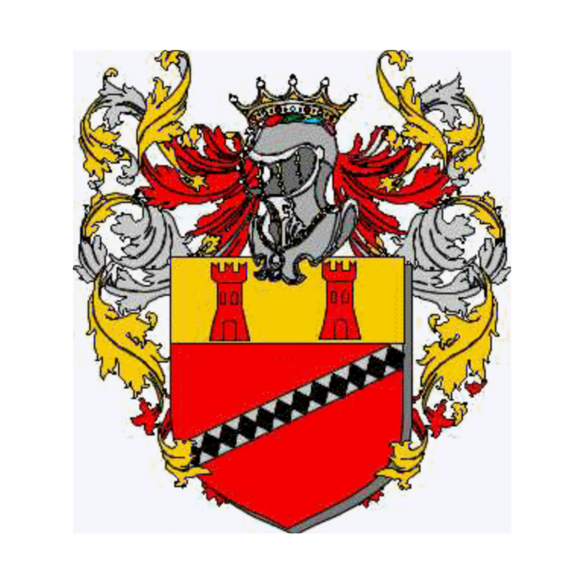 Coat of arms of family Da Olmi