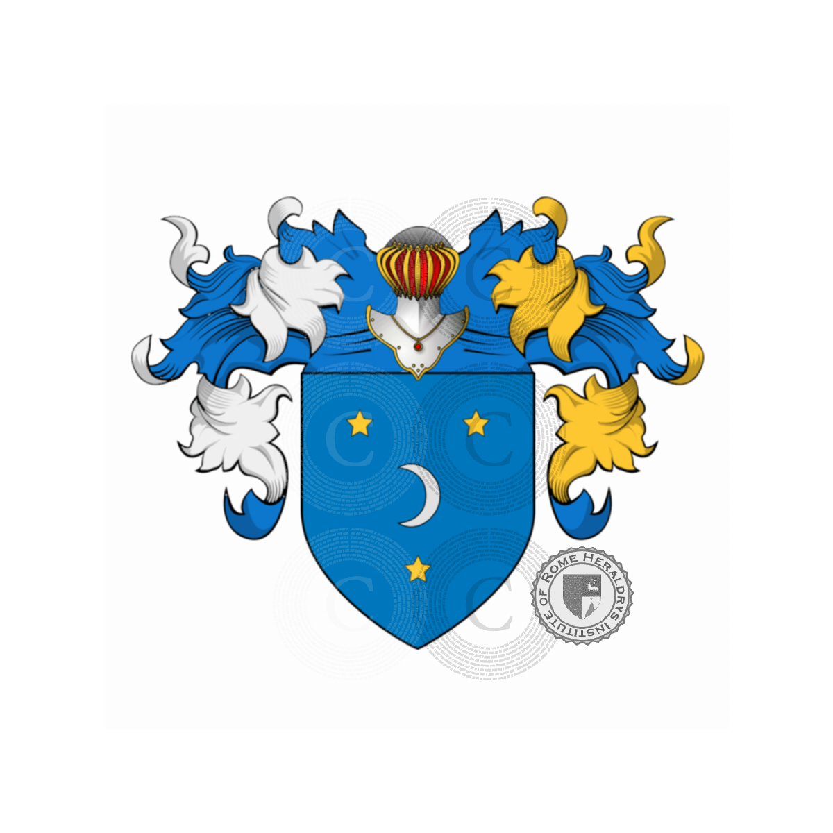 Coat of arms of family Acomo