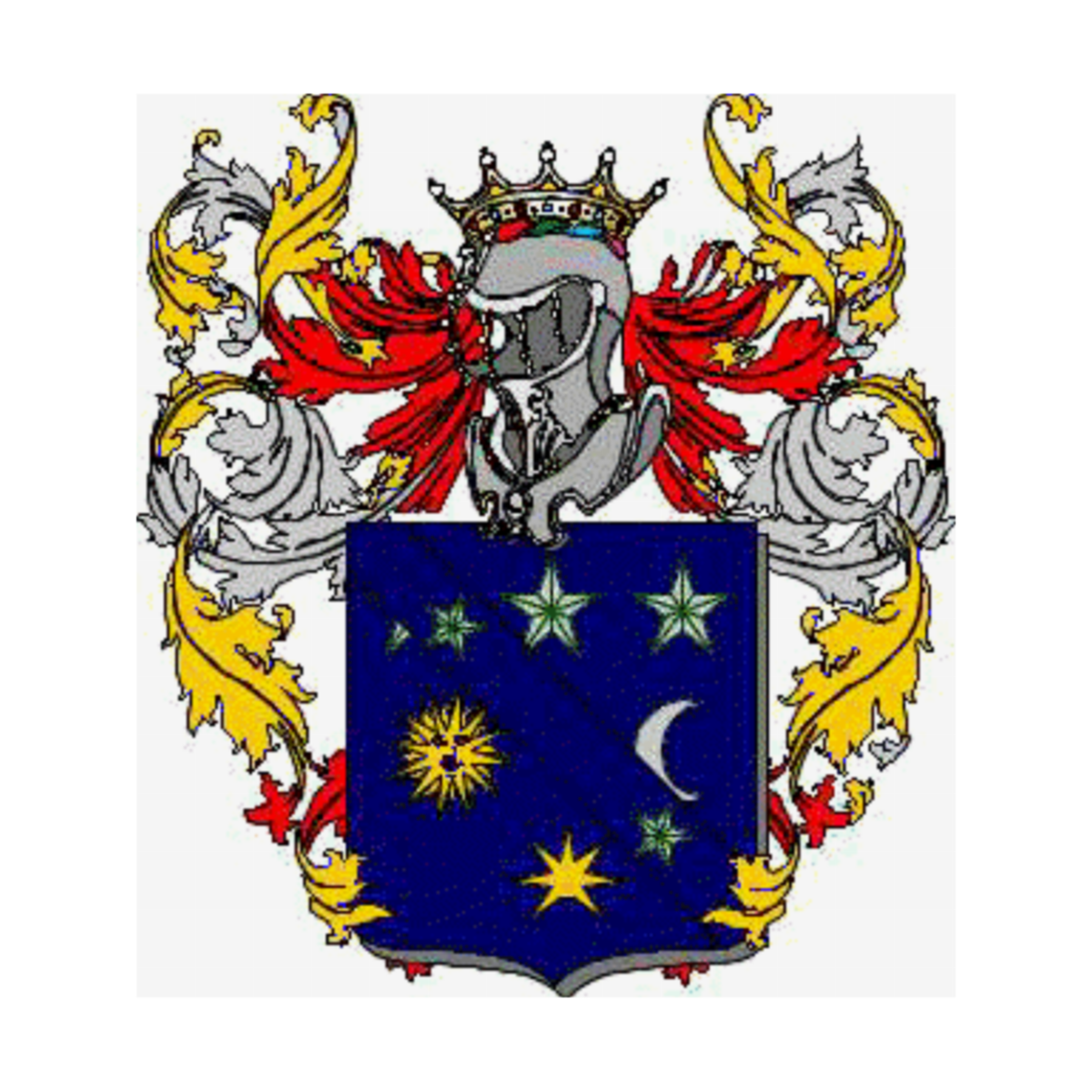 Coat of arms of family Novico