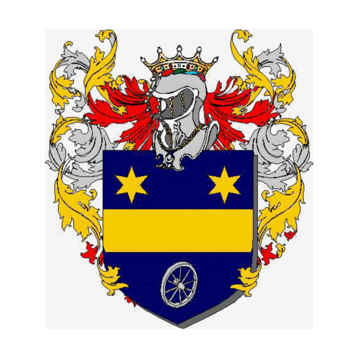 Coat of arms of family Zamero