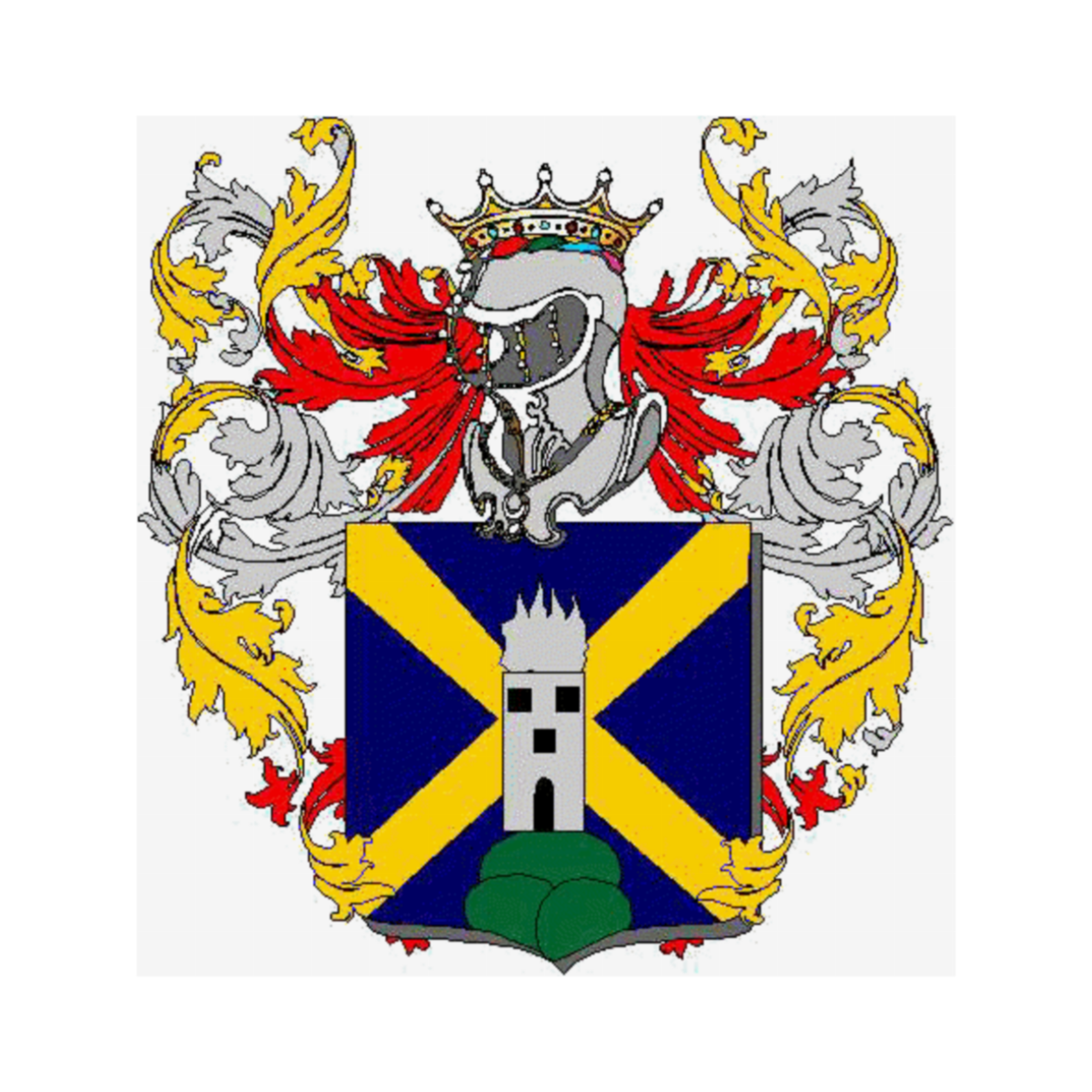 Coat of arms of family Buzzaccarini-Gonzaga