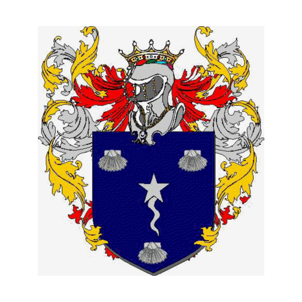 Coat of arms of family Eglio