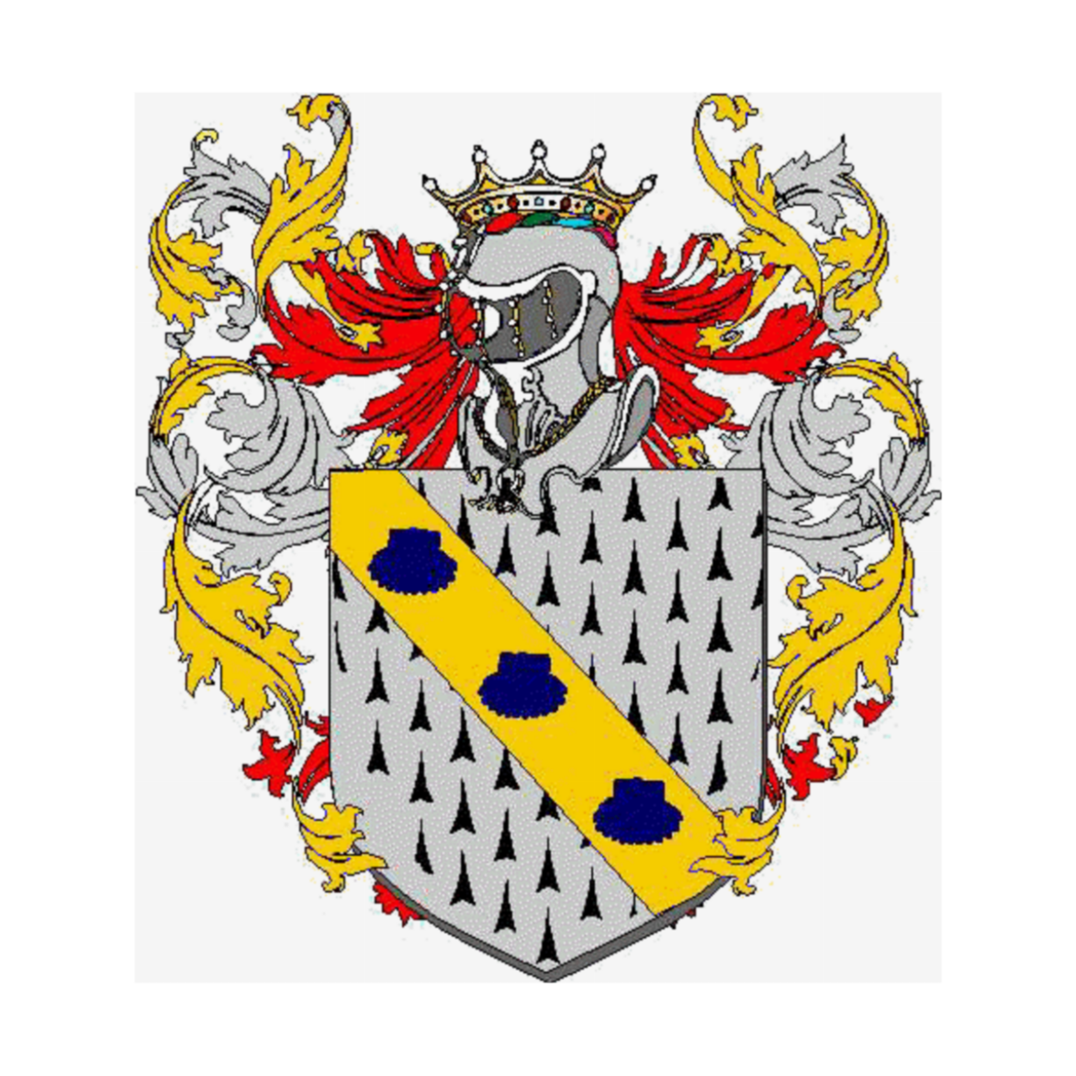 Coat of arms of family Tonadoni
