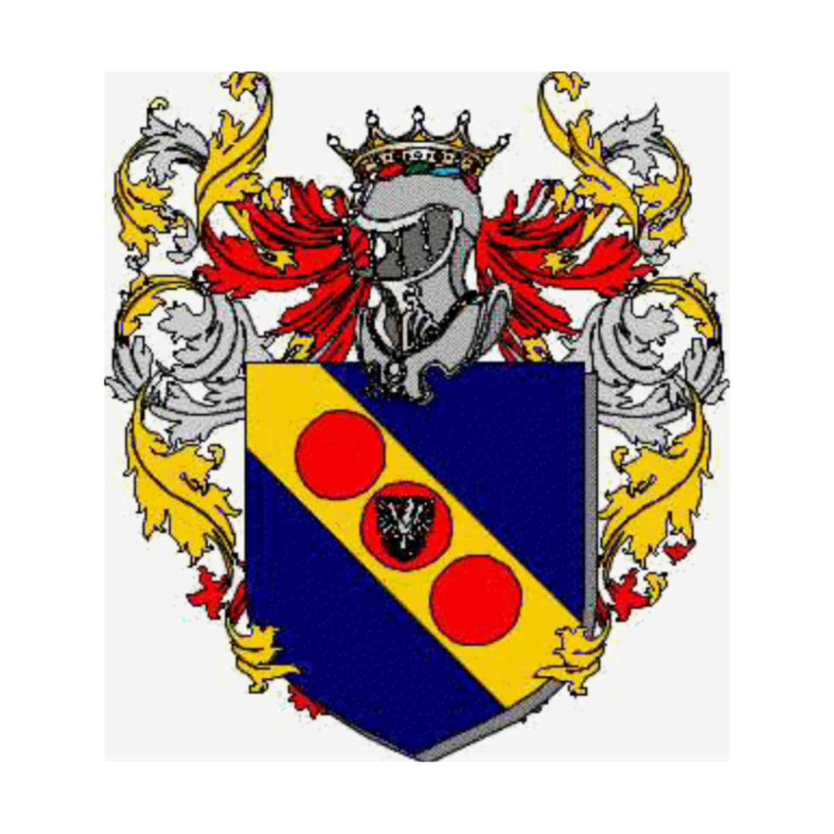 Coat of arms of family Rivaroni