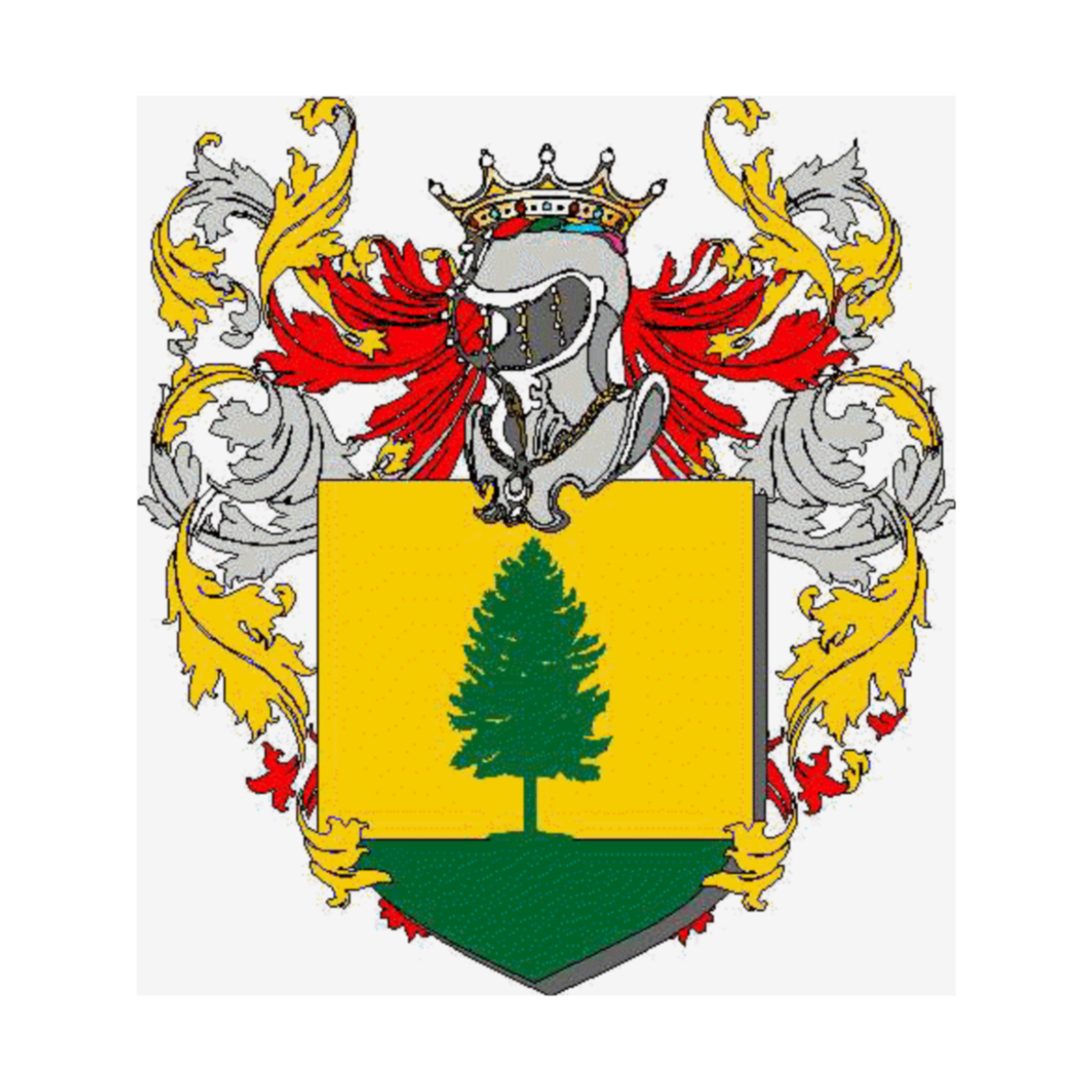 Coat of arms of family Dragonda
