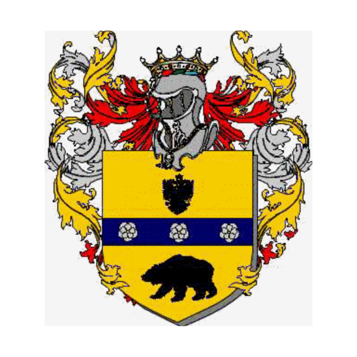 Coat of arms of family Longa