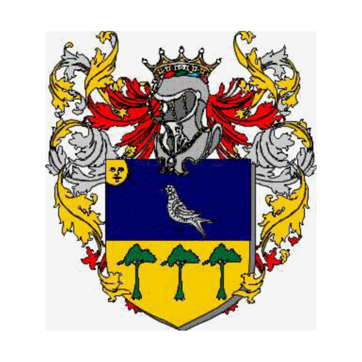 Coat of arms of family Carace