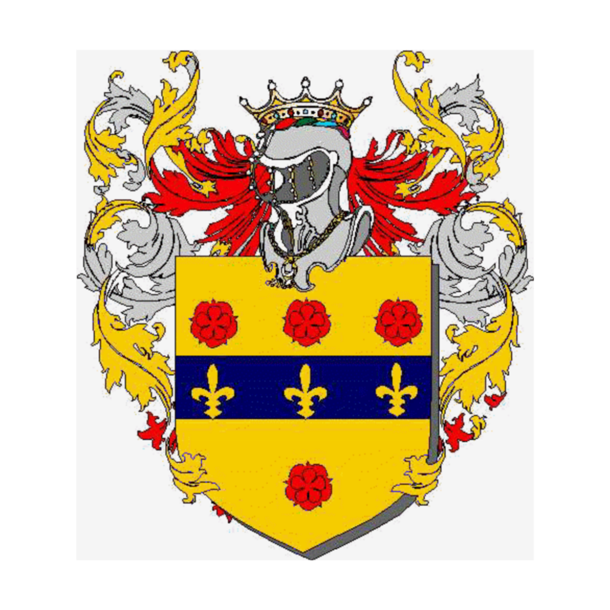 Coat of arms of family Caldarino
