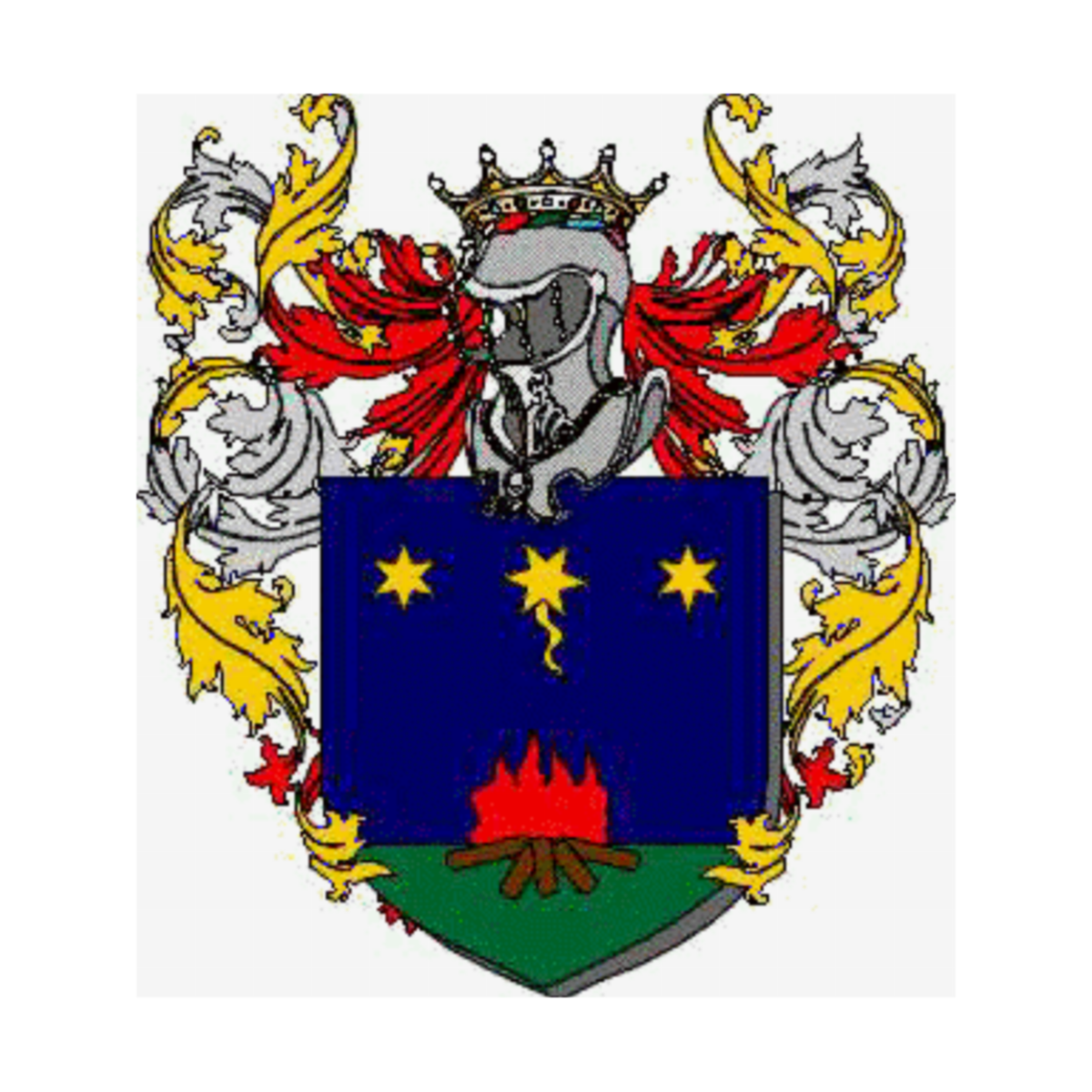 Coat of arms of family Recchione