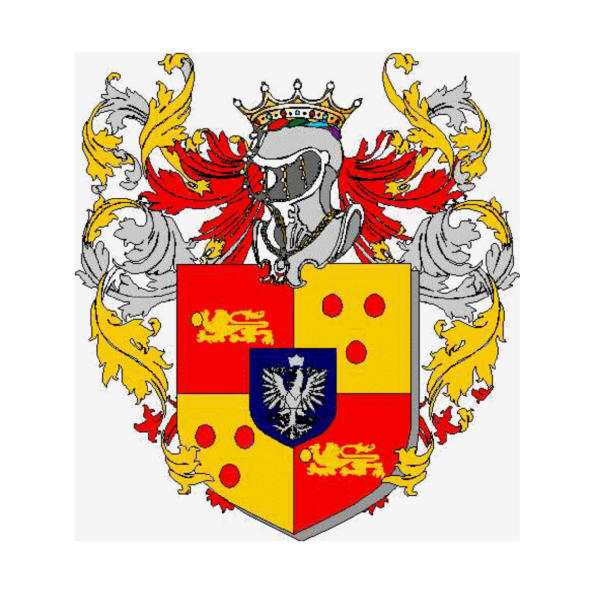 Coat of arms of family Almonti