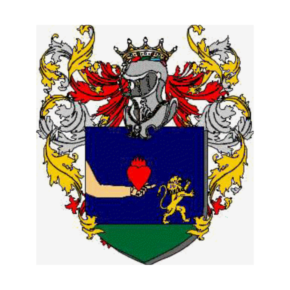 Coat of arms of family Sansatta