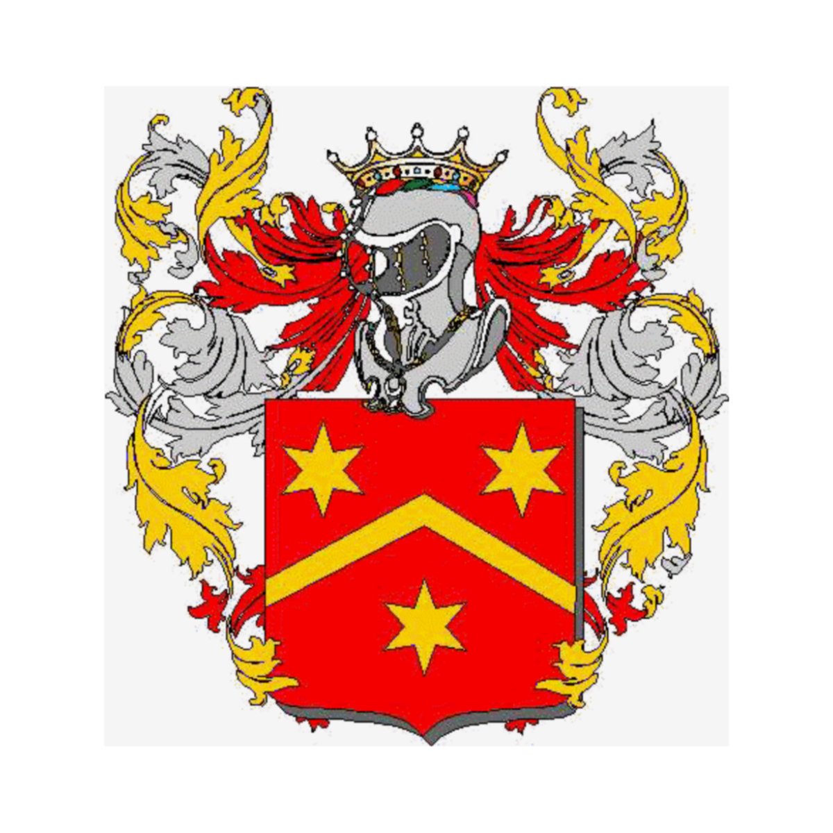 Coat of arms of family Mugne