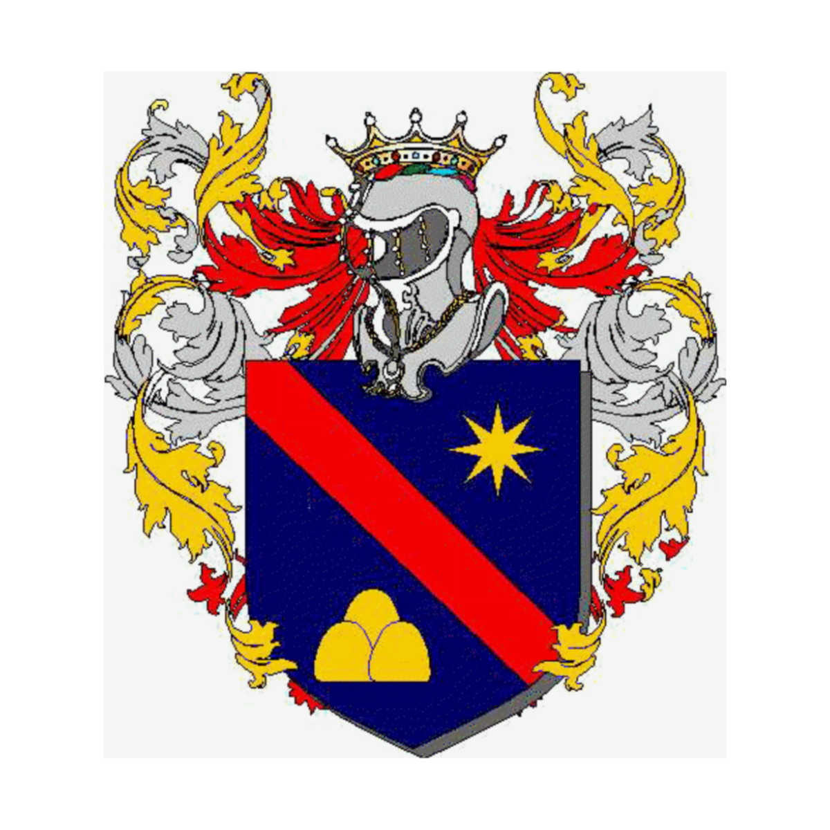 Coat of arms of family Mugnoni