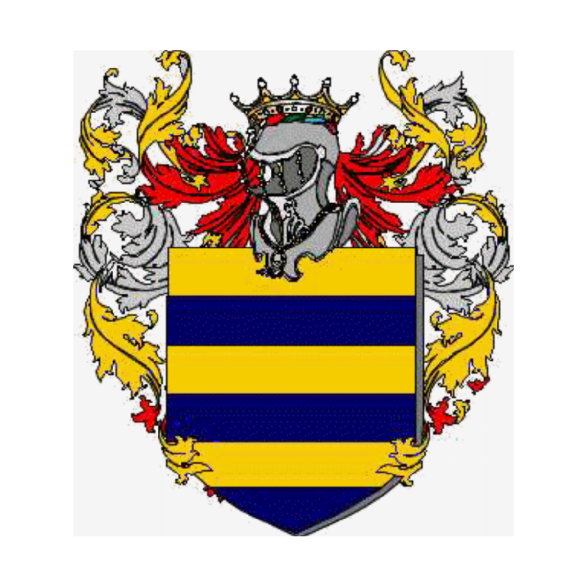 Wappen der Familie Pompei Montanari