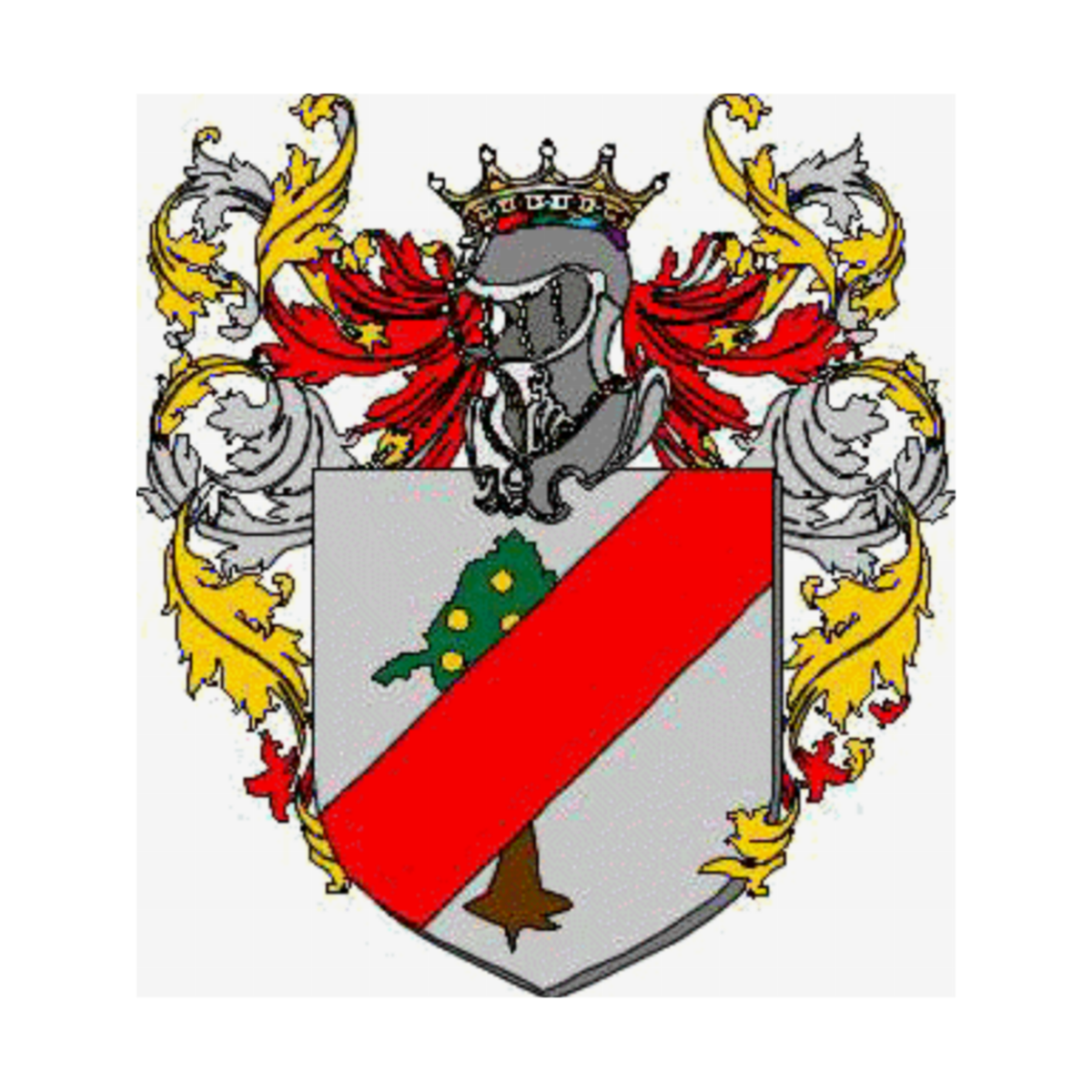 Wappen der Familie Trivellivalentini