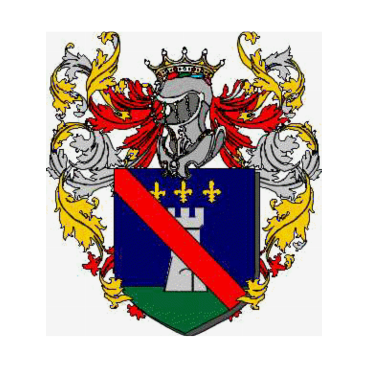 Coat of arms of family Zacari