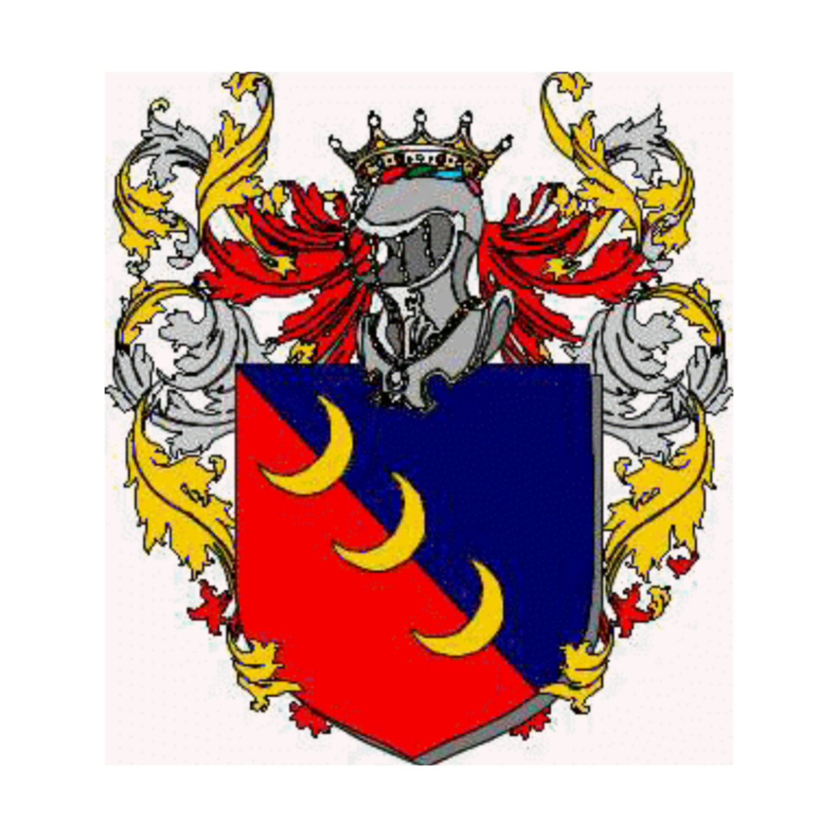 Wappen der Familie Trequattrini