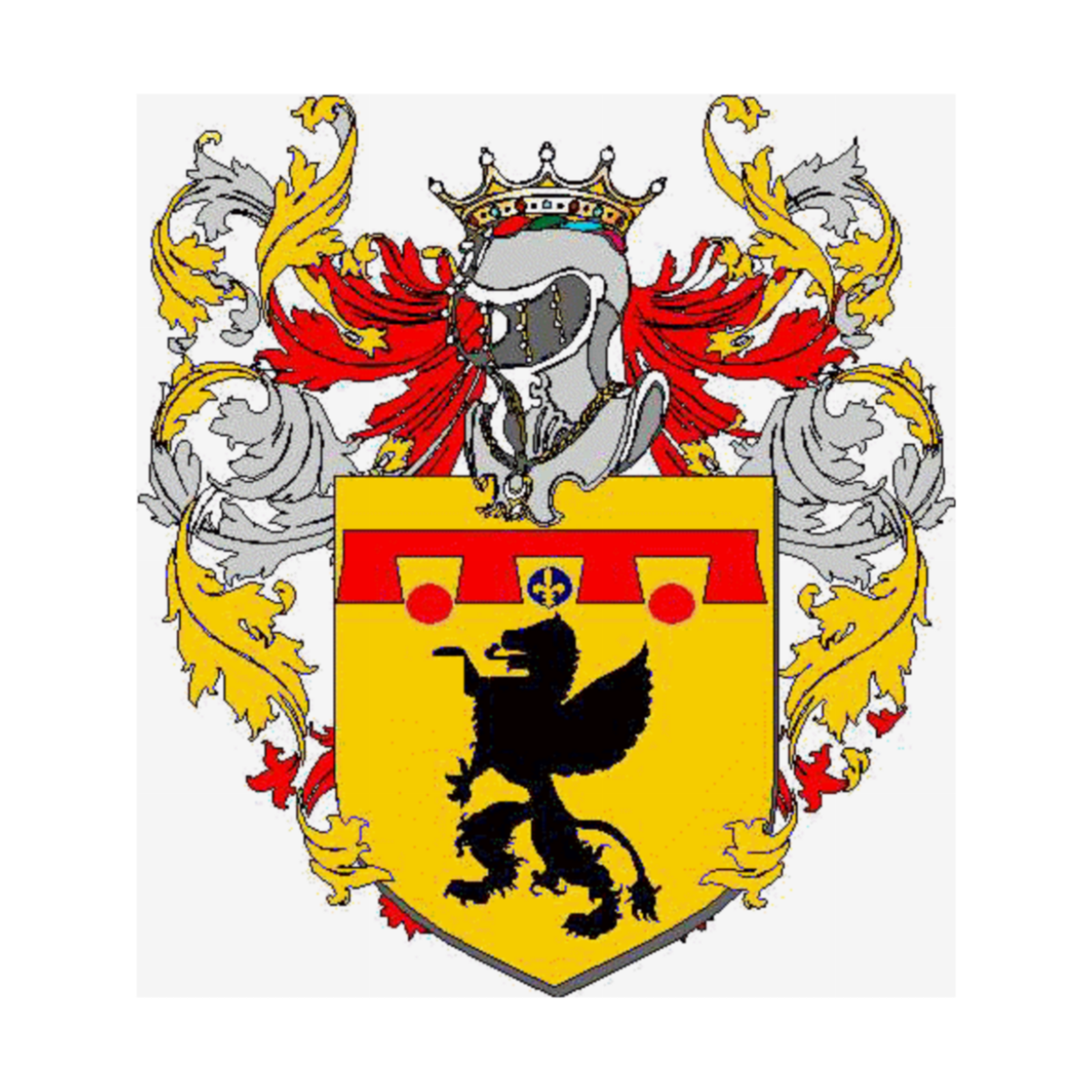 Coat of arms of family Brunenga