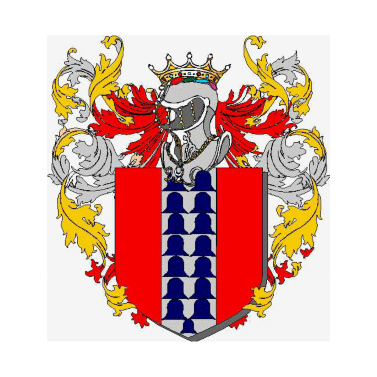 Coat of arms of family Isoppi