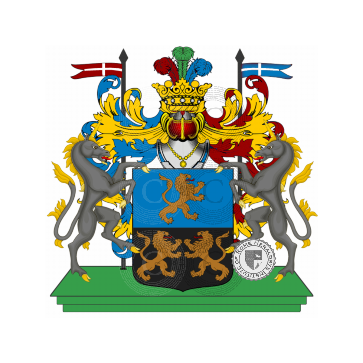 Coat of arms of family Quarnieri