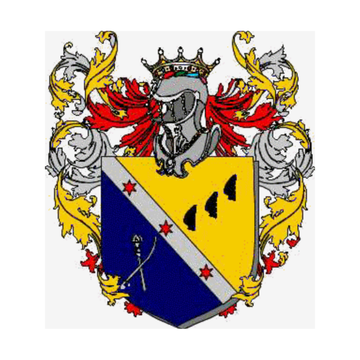 Coat of arms of family Gentiliani
