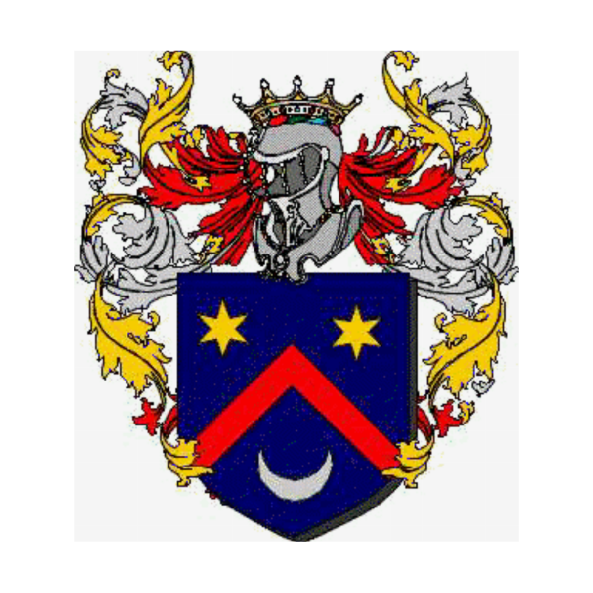 Coat of arms of family Calamar