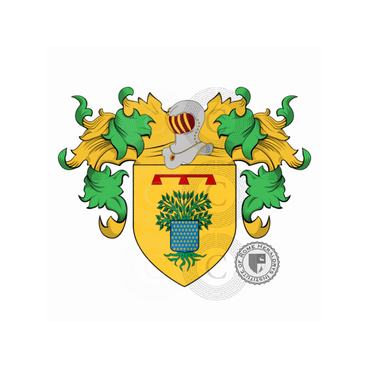 Coat of arms of family De Lauro