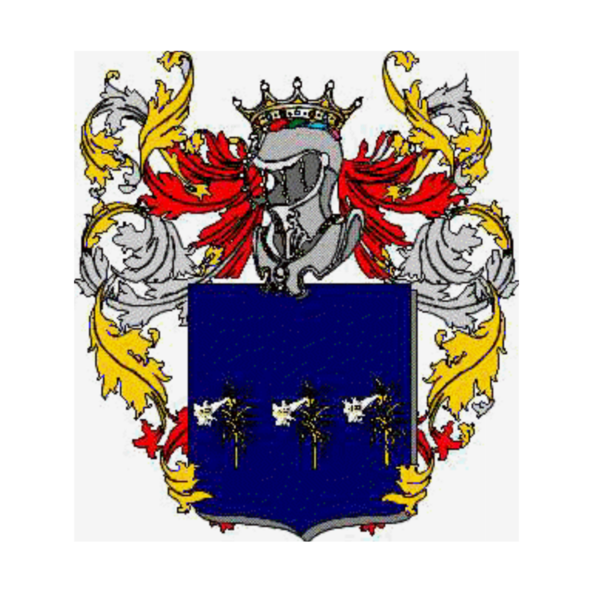 Escudo de la familia Battistacci