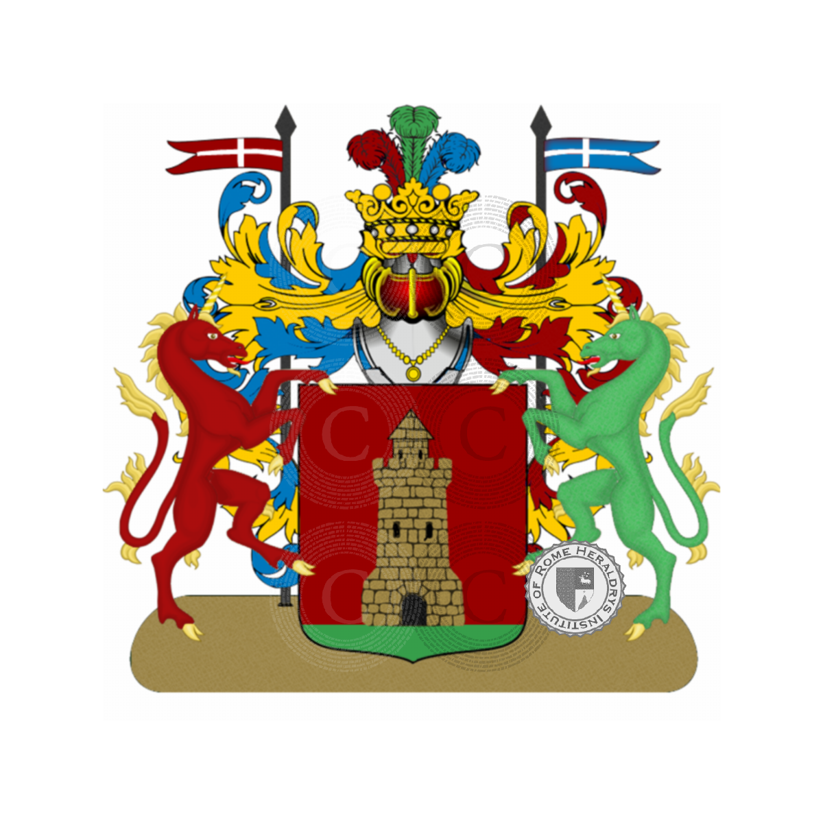 Coat of arms of family Destefanis Valfr
