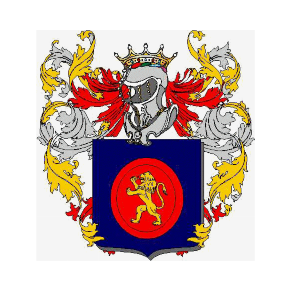 Coat of arms of family Cazzoni